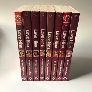 Love Hina manga volume 1-6, 10, 14 ken akamatsu Tokyopop 2002/2003 English